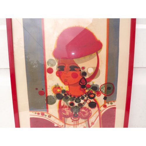 Lithographie Menguy Frédéric 1927-2007