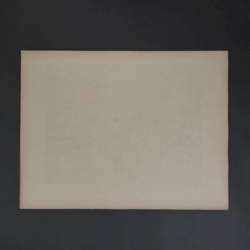 Lithographie par Henri Rivière Au Vent de Noroît - Le Port A5825