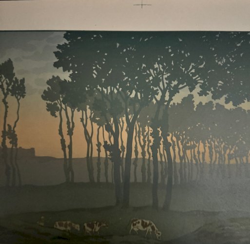 Lithographie par Henri Rivière La Féérie des Heures - L’Aube A5461