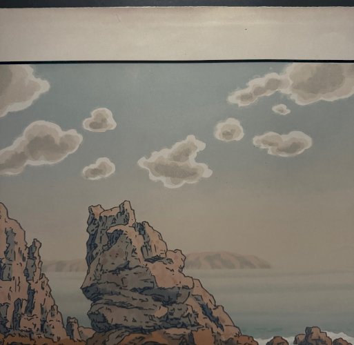 Lithographie par Henri Rivière Les Aspects de la Nature - La Mer A5501
