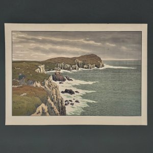 Lithographie par Henri Rivière Les Aspects de la Nature - Le Cap A5480