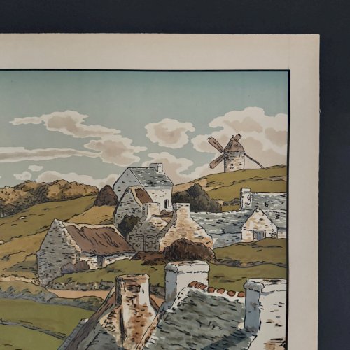 Lithographie par Henri Rivière Les Aspects de la Nature - Le Vallon A5668