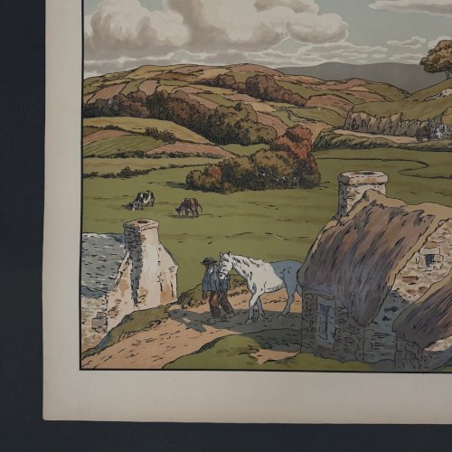 Lithographie par Henri Rivière Les Aspects de la Nature - Le Vallon A5668