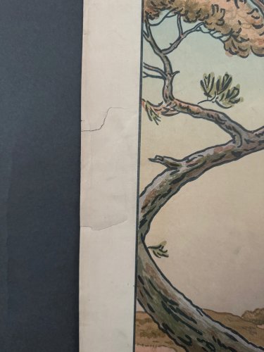 Lithographie par Henri Rivière Les Aspects de la Nature - Soir d'Été A5205