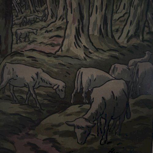 Lithographie par Henri Rivière Les Aspects de la Nature - Soir d'Été A5600