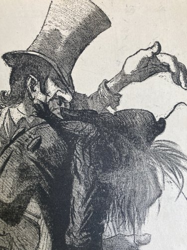 Lithographie Portrait Durandeau 1930 À Identifier Litho Alexandre ? Estampe Art