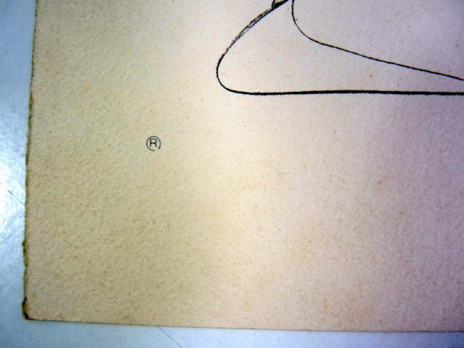 Lithographie portrait d'Yvette GUILBERT signée H. Toulouse Lautrec D 32x22,5 cm