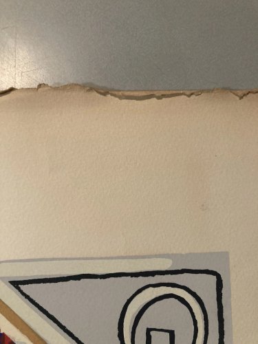 Lithographie  Signé Tampon Albert Gleizes Composition Cubiste Cubisme Art
