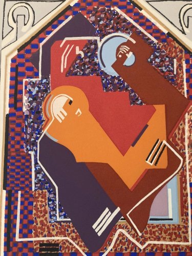 Lithographie  Signé Tampon Albert Gleizes Composition Cubiste Cubisme Art