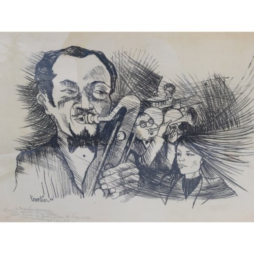 Lithographie TANTIN 87