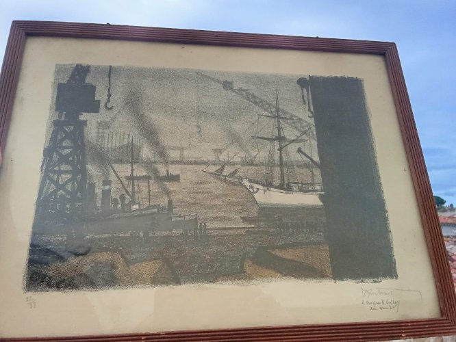 Lithographie tirage 33 exemplaire 