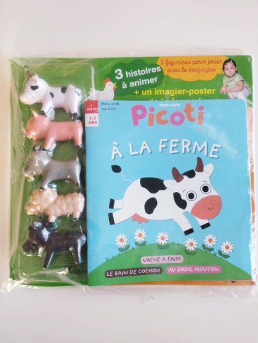 livre bébé picoti a la ferme 