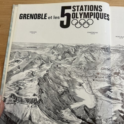 Livre Fantastique Grenoble JO 68 – Jeux Olympiques hiver 1968