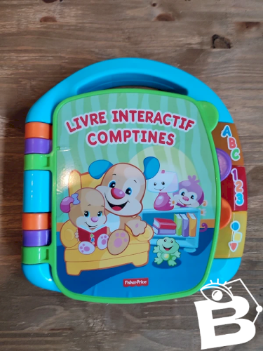 Livre interactif comptine en bon etat