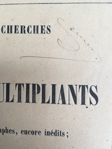 Livre nouvelles recherches sur la secte des Multipliants￼ Germain Dédicace