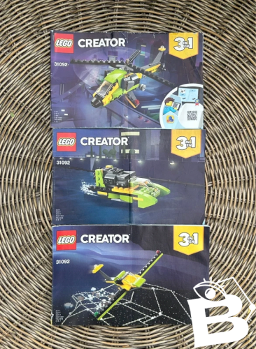Livrets techniques Lego Creator 3 en 1