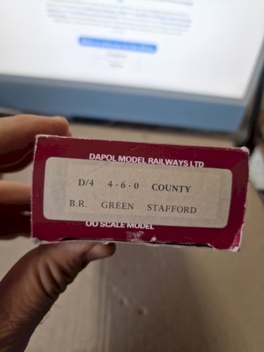 loco H.O neuve boite Dapol County Of Stafford 1027 railways ltd (Hong Kong)