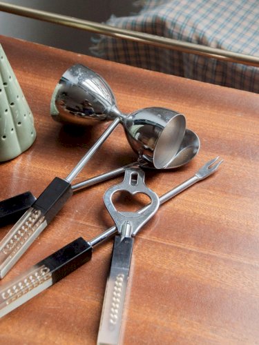 Loïs, le lot de 4 ustensiles à cocktail N°447