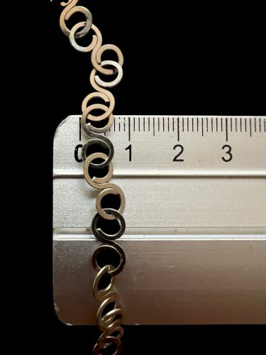 Long sautoir design vers 1970-bijoux de créateur-vintage-pièce collector- Chic