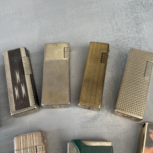 Lot 12 briquet ancien à restaurer Sopak Sunex Star Zilon Lynx Tiger Kingstar etc