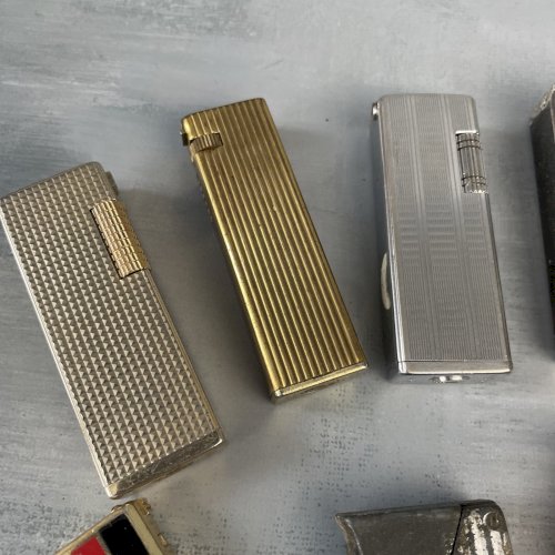 Lot 12 briquet ancien à restaurer Sopak Sunex Star Zilon Lynx Tiger Kingstar etc