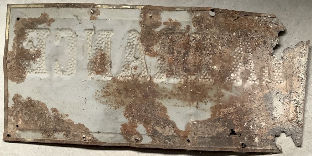 Lot 2 anciennes plaques émaillées - La France de Bordeaux et du Sud-Ouest