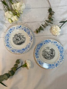 Lot 2 assiettes parlantes Niederweiler