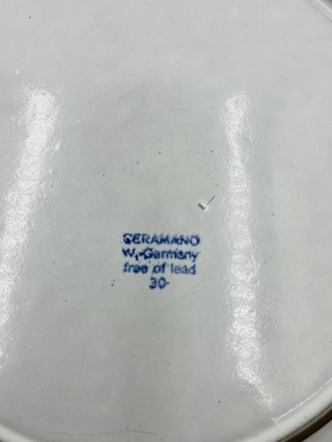 Lot 4 Assiettes Creuses Céramano Epsilon Karl Leutner