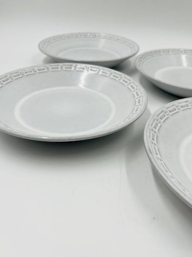 Lot 4 Assiettes Creuses Céramano Epsilon Karl Leutner
