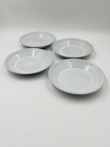 Lot 4 Assiettes Creuses Céramano Epsilon Karl Leutner