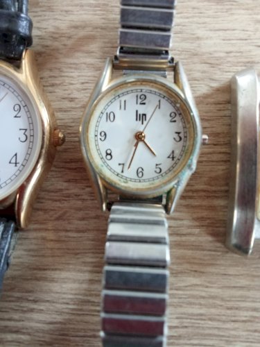 Lot 6 Ancienne Montre Accessoire Collection Lip LIP Old Watch