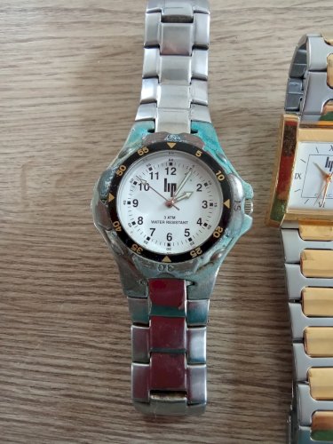 Lot 6 Ancienne Montre Accessoire Collection Lip LIP Old Watch