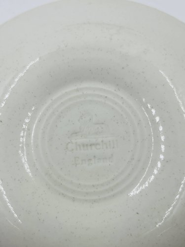 Lot 6 Assiettes Creuses Churchill Homespun Trees