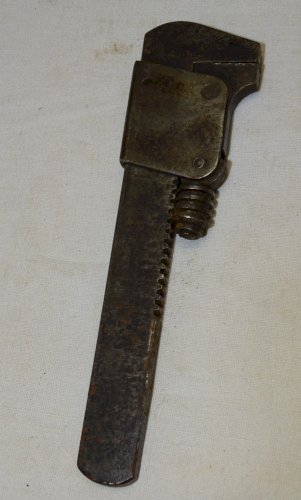 -LOT  7 CLES A MOLETTE CLES ANGLAISES DONT VERJOUX SUB SAM etc... OUTIL ANCIEN D