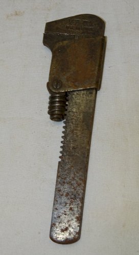 -LOT  7 CLES A MOLETTE CLES ANGLAISES DONT VERJOUX SUB SAM etc... OUTIL ANCIEN D