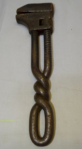 -LOT  7 CLES A MOLETTE CLES ANGLAISES DONT VERJOUX SUB SAM etc... OUTIL ANCIEN D