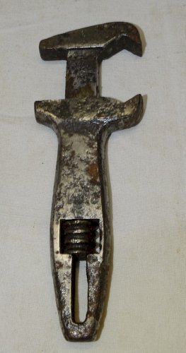 -LOT  7 CLES A MOLETTE CLES ANGLAISES DONT VERJOUX SUB SAM etc... OUTIL ANCIEN D