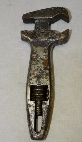 -LOT  7 CLES A MOLETTE CLES ANGLAISES DONT VERJOUX SUB SAM etc... OUTIL ANCIEN D