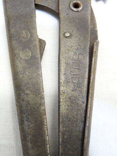 -LOT  7 CLES A MOLETTE CLES ANGLAISES DONT VERJOUX SUB SAM etc... OUTIL ANCIEN D