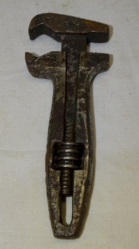 -LOT  7 CLES A MOLETTE CLES ANGLAISES DONT VERJOUX SUB SAM etc... OUTIL ANCIEN D