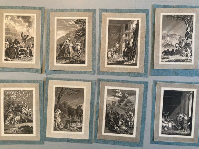 Lot 9 Engraving Gravure Tour De Babel XVIIIE XIXe Ancien Etching A Identifier