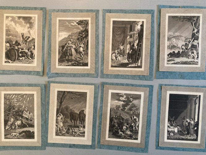 Lot 9 Engraving Gravure Tour De Babel XVIIIE XIXe Ancien Etching A Identifier