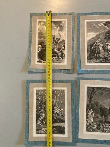 Lot 9 Engraving Gravure Tour De Babel XVIIIE XIXe Ancien Etching A Identifier