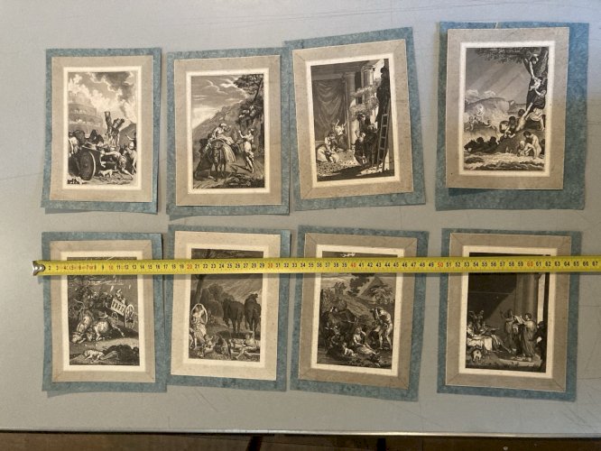 Lot 9 Engraving Gravure Tour De Babel XVIIIE XIXe Ancien Etching A Identifier