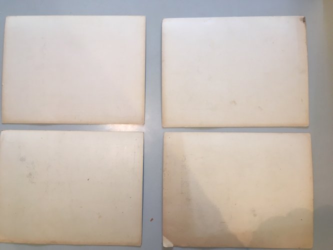 Lot Au Bon Marché Maison Boucicaut Inondations de Janvier 1910 cartons 8 photo