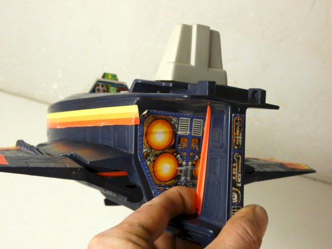 Lot Big Jim Mattel pour pièces ou à compléter Vaisseau Spatiale Cheval