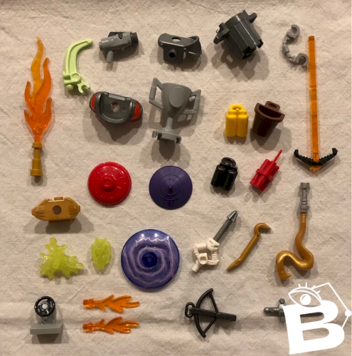 Lot d accessoires Lego