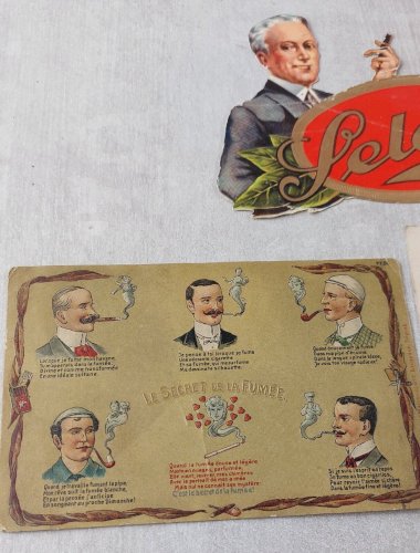 Lot danciennes cartes / chromos / découpis, images publicitaires, vintage