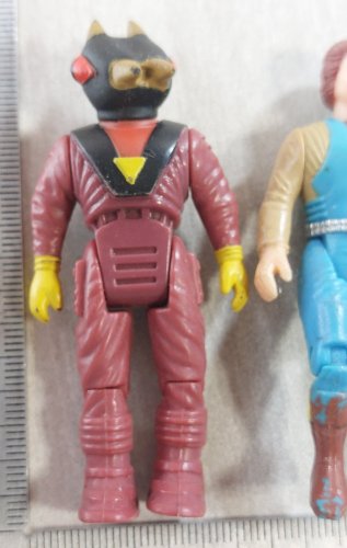 Lot d'anciennes figurines, Dino Riders, Antor + Magnus, Tyco, vintage