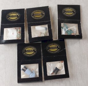 Lot danciennes figurines, en métal, F.F. Models, Mad 1/43